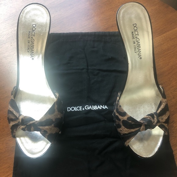 •Dolce&Gabbana Leopard Heels• - Picture 7 of 8